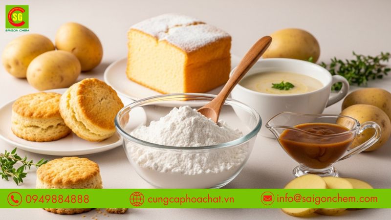 Tạo độ s&aacute;nh v&agrave; mềm cho m&oacute;n ăn
